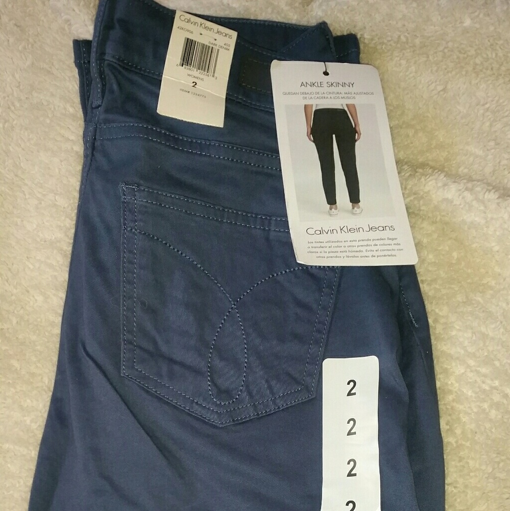 Calvin Klein Skinny Ankle Jeans